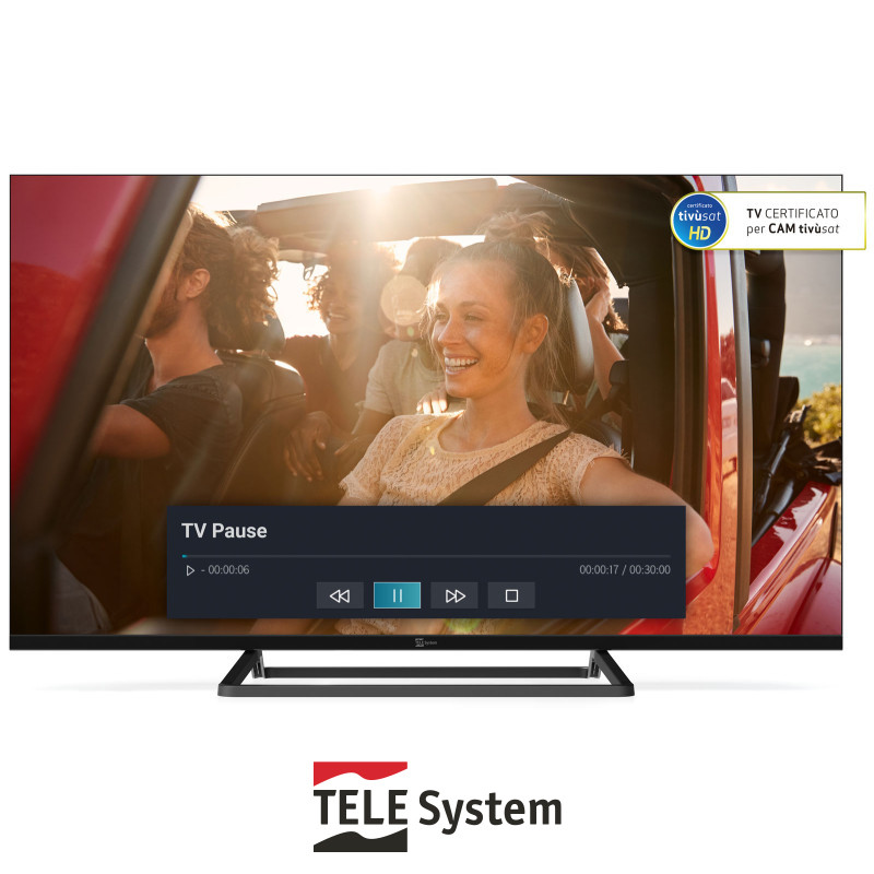 Smart TV 40" frameless Full HD Powered by VIDAA