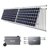 Kit Fotovoltaico da ringhiera 800W con batteria accumulo 2880Wh