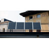 Fotovoltaico per ringhiera terrazzo