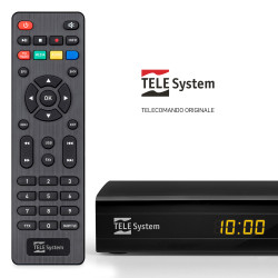 Telecomando originale per decoder TS6815 T2HEVC TELE System