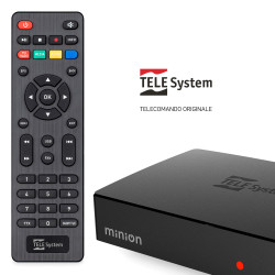 Telecomando originale per decoder MINION TELE System