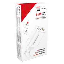 Caricabatterie 65W GAN PD QC